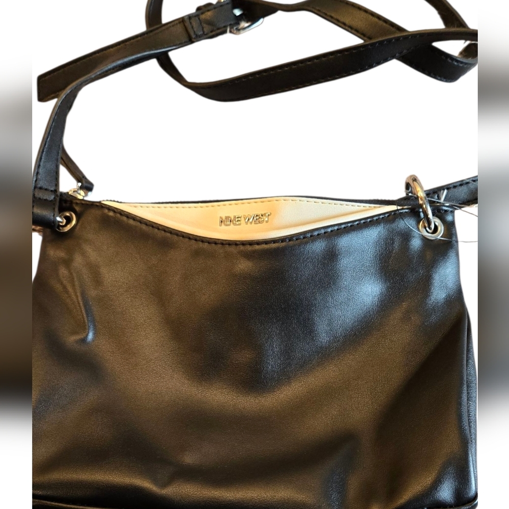 Nine West Black/White Crossbody bag NWOT
